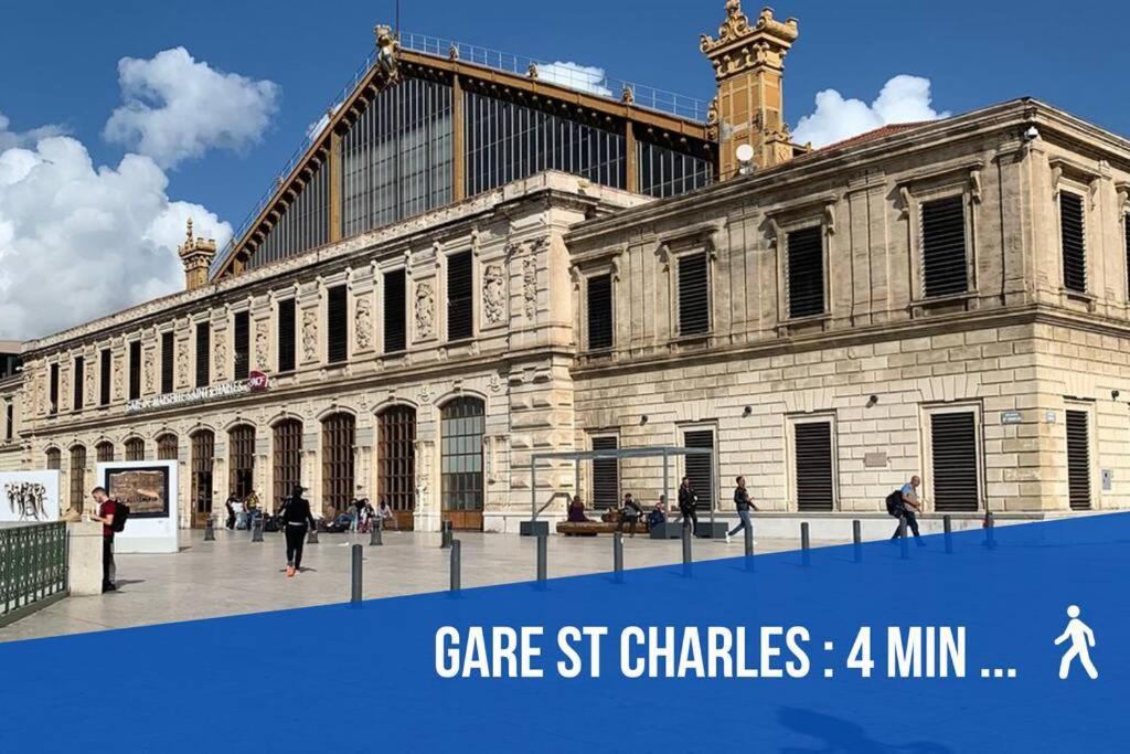 Le St-Charles#Wifi#Tgv Apartamento Marselha Exterior foto